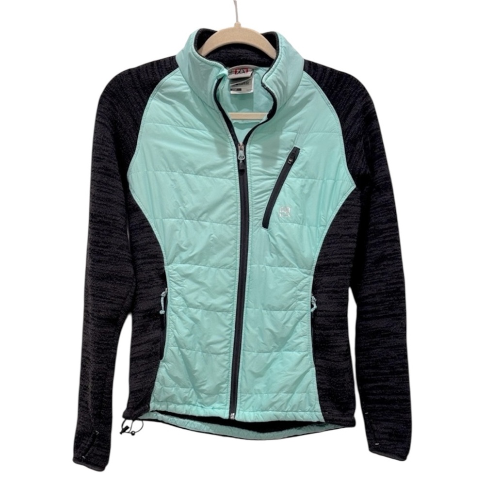 Avalanche Women's Mint and Black Puffer Jacket